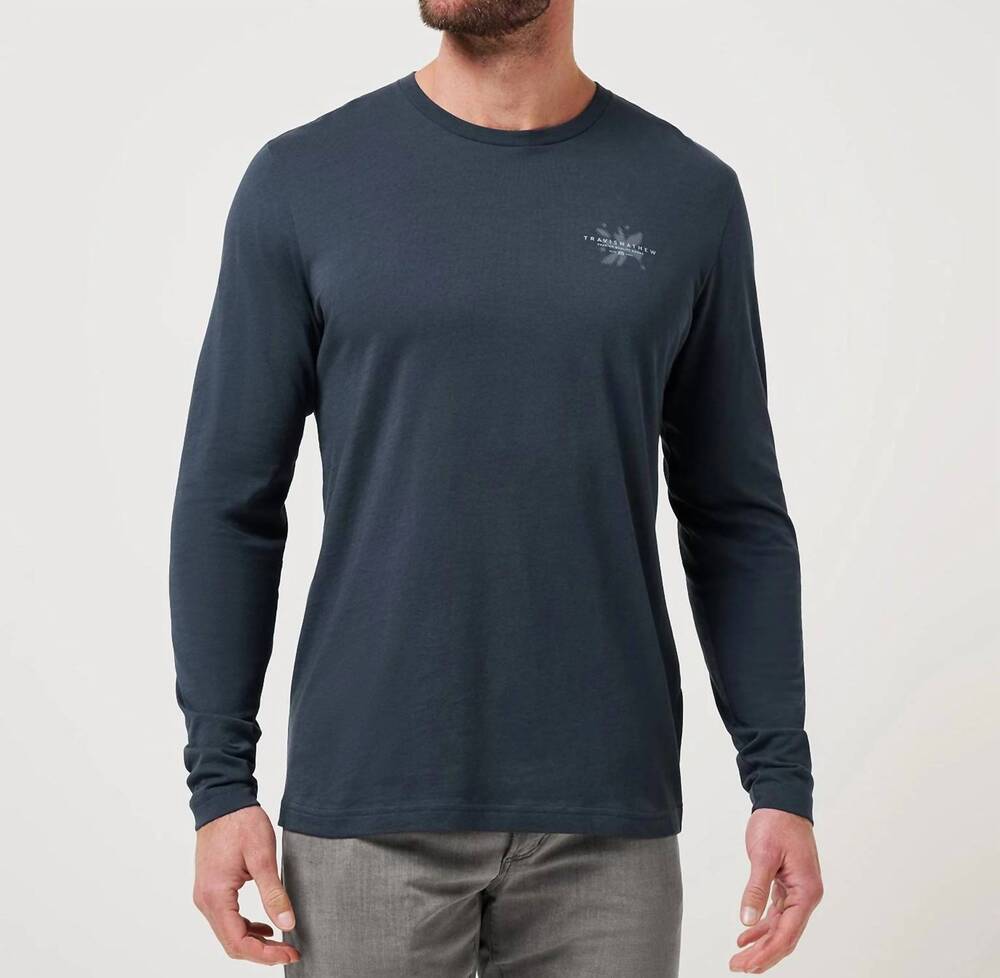 NEW TRAVISMATHEW favorite place long sleeves top in total elipse